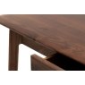 Gallery Direct Madrid 1 Drawer Desk in Walnut Gallery Direct Madrid 1 Drawer Desk in Walnut