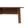 Gallery Direct Madrid 1 Drawer Desk in Walnut Gallery Direct Madrid 1 Drawer Desk in Walnut