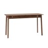 Gallery Direct Madrid 1 Drawer Desk in Walnut Gallery Direct Madrid 1 Drawer Desk in Walnut