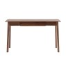 Gallery Direct Madrid 1 Drawer Desk in Walnut Gallery Direct Madrid 1 Drawer Desk in Walnut