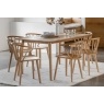 Gallery Direct Milano Oak Dining Table Gallery Direct Milano Oak Dining Table