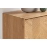 Gallery Direct Milano Oak Large Sideboard Gallery Direct Milano Oak Large Sideboard