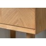 Gallery Direct Milano Oak 1 Drawer Side Table