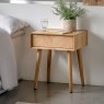 Gallery Direct Milano Oak 1 Drawer Side Table Gallery Direct Milano Oak 1 Drawer Side Table