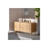 Gallery Direct Milano Oak 6 Drawer Chest of Drawers
