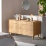 Gallery Direct Milano Oak 6 Drawer Chest of Drawers Gallery Direct Milano Oak 6 Drawer Chest of Drawers