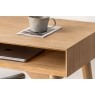 Gallery Direct Milano Oak 1 Drawer Desk Gallery Direct Milano Oak 1 Drawer Desk