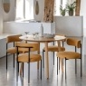 Gallery Direct Milano Oak Round Dining Table Gallery Direct Milano Oak Round Dining Table