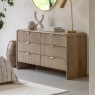 Gallery Direct Colonna Mango Wood 6 Drawer Chest of Drawers Gallery Direct Colonna Mango Wood 6 Drawer Chest of Drawers