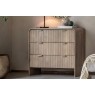Gallery Direct Colonna Mango Wood 3 Drawer Chest of Drawers