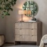Gallery Direct Colonna Mango Wood 3 Drawer Chest of Drawers Gallery Direct Colonna Mango Wood 3 Drawer Chest of Drawers