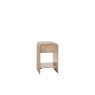 Gallery Direct Colonna Mango Wood Small Bedside Table Gallery Direct Colonna Mango Wood Small Bedside Table