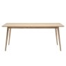 Gallery Direct Panelled Smoked Oak Dining Table Gallery Direct Panelled Smoked Oak Dining Table