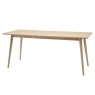 Gallery Direct Panelled Smoked Oak Dining Table Gallery Direct Panelled Smoked Oak Dining Table