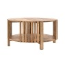 Gallery Direct Voss Mango Wood Slatted Coffee Table Gallery Direct Voss Mango Wood Slatted Coffee Table