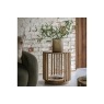 Gallery Direct Voss Mango Wood Slatted Side Table Gallery Direct Voss Mango Wood Slatted Side Table