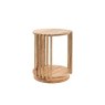 Gallery Direct Voss Mango Wood Slatted Side Table Gallery Direct Voss Mango Wood Slatted Side Table