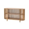 Gallery Direct Voss Mango Wood Slatted Sideboard Console Table Gallery Direct Voss Mango Wood Slatted Sideboard Console Table