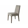 Gallery Direct Set of 2 Rex Dining Chairs in Cement Linen Gallery Direct Set of 2 Rex Dining Chairs in Cement Linen