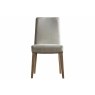 Gallery Direct Set of 2 Rex Dining Chairs in Cement Linen Gallery Direct Set of 2 Rex Dining Chairs in Cement Linen