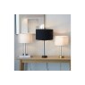 Gallery Direct Lessina Table Lamp Nickel Gallery Direct Lessina Table Lamp Nickel