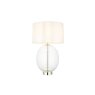 Gallery Direct Kelda Oval Table Lamp Bright Nickel Gallery Direct Kelda Oval Table Lamp Bright Nickel