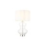 Gallery Direct Kelda Shaped Table Lamp Bright Nickel Gallery Direct Kelda Shaped Table Lamp Bright Nickel