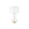 Gallery Direct Kelda Shaped Table Lamp Bright Nickel Gallery Direct Kelda Shaped Table Lamp Bright Nickel