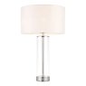 Gallery Direct Lessina Table Lamp Bright Nickel Gallery Direct Lessina Table Lamp Bright Nickel