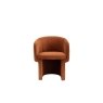 Gallery Direct Holm Dining Chair in Rust Gallery Direct Holm Dining Chair in Rust