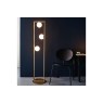 Gallery Direct Teo 3 Floor Lamp Brushed Gold