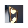 Gallery Direct Teo 3 Floor Lamp Brushed Gold Gallery Direct Teo 3 Floor Lamp Brushed Gold