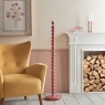 Gallery Direct Higgledy Floor Lamp Base Gloss Pink Clay Paint Gallery Direct Higgledy Floor Lamp Base Gloss Pink Clay Paint