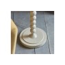 Gallery Direct Higgledy Floor Lamp Base Gloss Almond White Paint Gallery Direct Higgledy Floor Lamp Base Gloss Almond White Paint