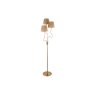 Gallery Direct Wriggle 3 Floor Lamp Brushed Aged Brass Gallery Direct Wriggle 3 Floor Lamp Brushed Aged Brass
