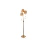 Gallery Direct Wriggle 3 Floor Lamp Brushed Aged Brass Gallery Direct Wriggle 3 Floor Lamp Brushed Aged Brass