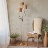 Gallery Direct Wriggle 3 Floor Lamp Brushed Aged Brass Gallery Direct Wriggle 3 Floor Lamp Brushed Aged Brass