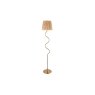 Gallery Direct Wriggle 1 Floor Lamp Brushed Aged Brass Gallery Direct Wriggle 1 Floor Lamp Brushed Aged Brass