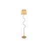 Gallery Direct Wriggle 1 Floor Lamp Brushed Aged Brass Gallery Direct Wriggle 1 Floor Lamp Brushed Aged Brass
