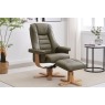 Sardinia Swivel Recliner Chair & Stool Sardinia Swivel Recliner Chair & Stool