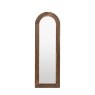 Gallery Direct Beaufort Mirror Dark 540x30x1630mm Gallery Direct Beaufort Mirror Dark 540x30x1630mm