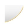 Gallery Direct Holworth Pebble Mirror Gold 700x900mm Gallery Direct Holworth Pebble Mirror Gold 700x900mm