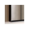 Gallery Direct Holworth Overmantle Mirror Black 900x1100mm