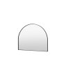 Gallery Direct Holworth Overmantle Mirror Black 900x1100mm Gallery Direct Holworth Overmantle Mirror Black 900x1100mm