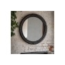 Gallery Direct Pimlico Round Mirror Black Wash 900mm