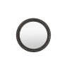 Gallery Direct Pimlico Round Mirror Black Wash 900mm Gallery Direct Pimlico Round Mirror Black Wash 900mm