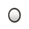 Gallery Direct Pimlico Round Mirror Black Wash 900mm Gallery Direct Pimlico Round Mirror Black Wash 900mm