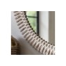 Gallery Direct Pimlico Round Mirror White Wash 900mm Gallery Direct Pimlico Round Mirror White Wash 900mm