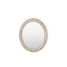 Gallery Direct Pimlico Round Mirror White Wash 900mm Gallery Direct Pimlico Round Mirror White Wash 900mm
