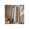 Gallery Direct Pimlico Arch Leaner White Wash 770x1700mm Gallery Direct Pimlico Arch Leaner White Wash 770x1700mm